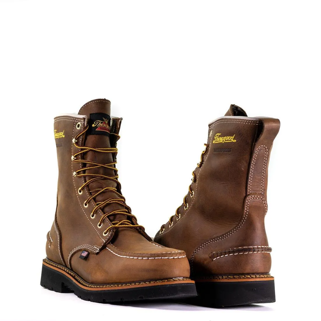 1957 Series 8" Waterproof Steel-Toe Moc Toe Boot with Maxwear 90 Crazy Horse