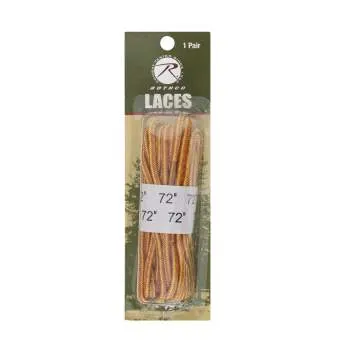 72" Tan Nylon Work Boot Laces