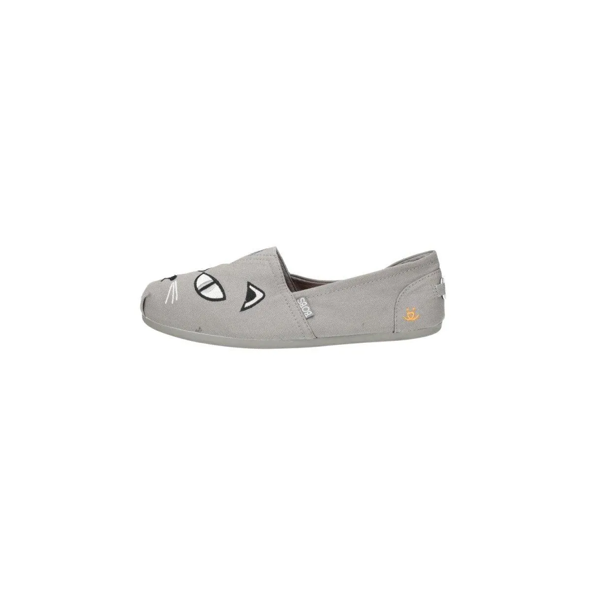 Bobs By Skechers Angry Cat Casual Loafers Fabric Grey Colour For Women