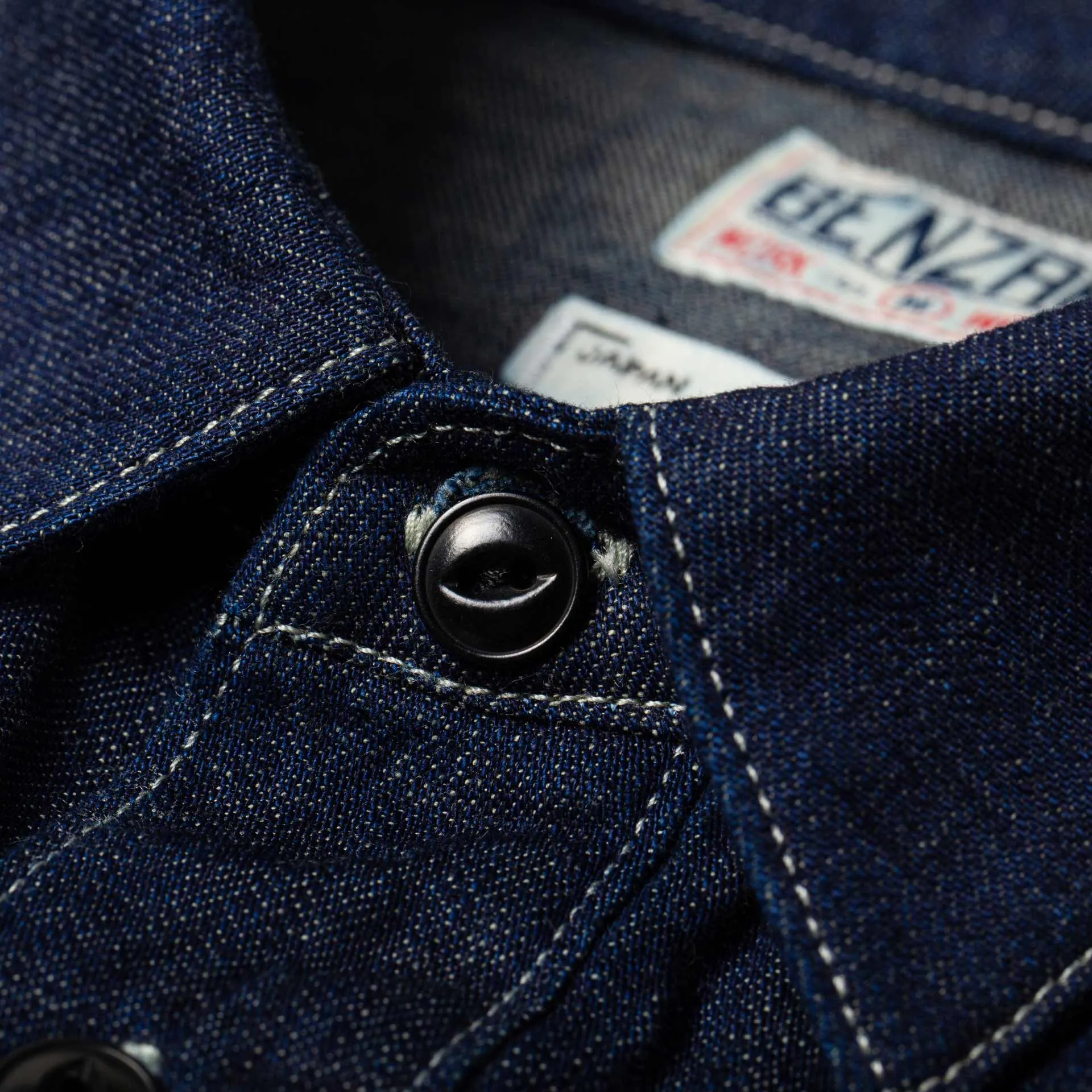 BWS-01 WORK SHIRT 8 oz. tinted denim [C/O]