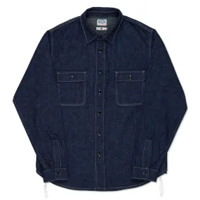 BWS-01 WORK SHIRT 8 oz. tinted denim [C/O]