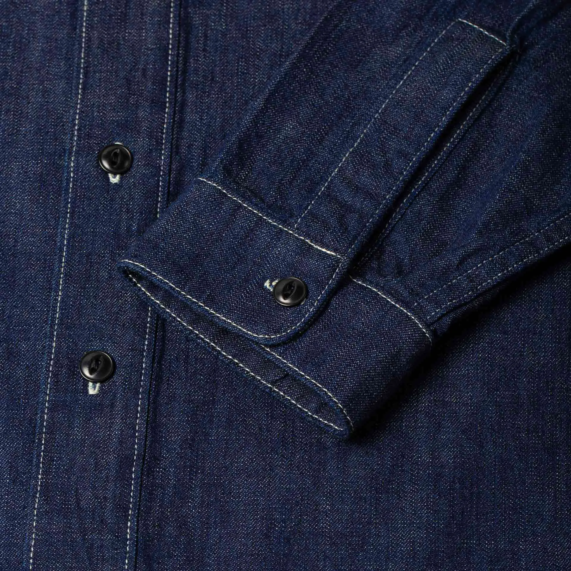 BWS-01 WORK SHIRT 8 oz. tinted denim [C/O]