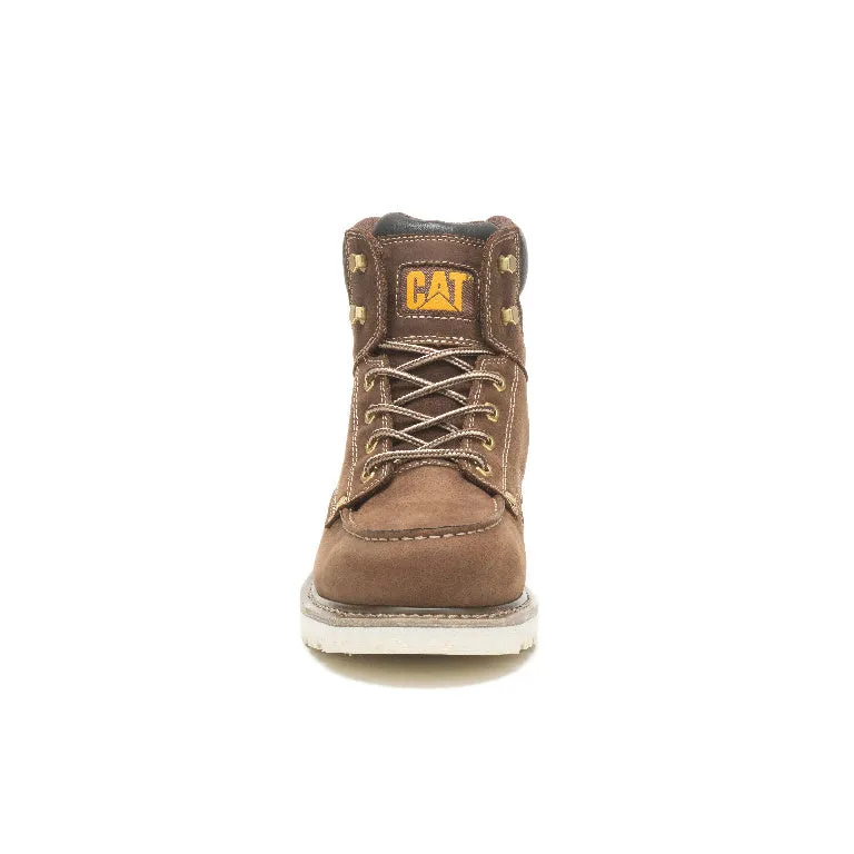 Calibrate Steel-Toe Work Boots Brown