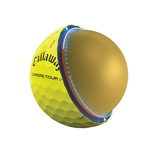 Callaway Chrome Tour Triple Track Yellow Sleeve