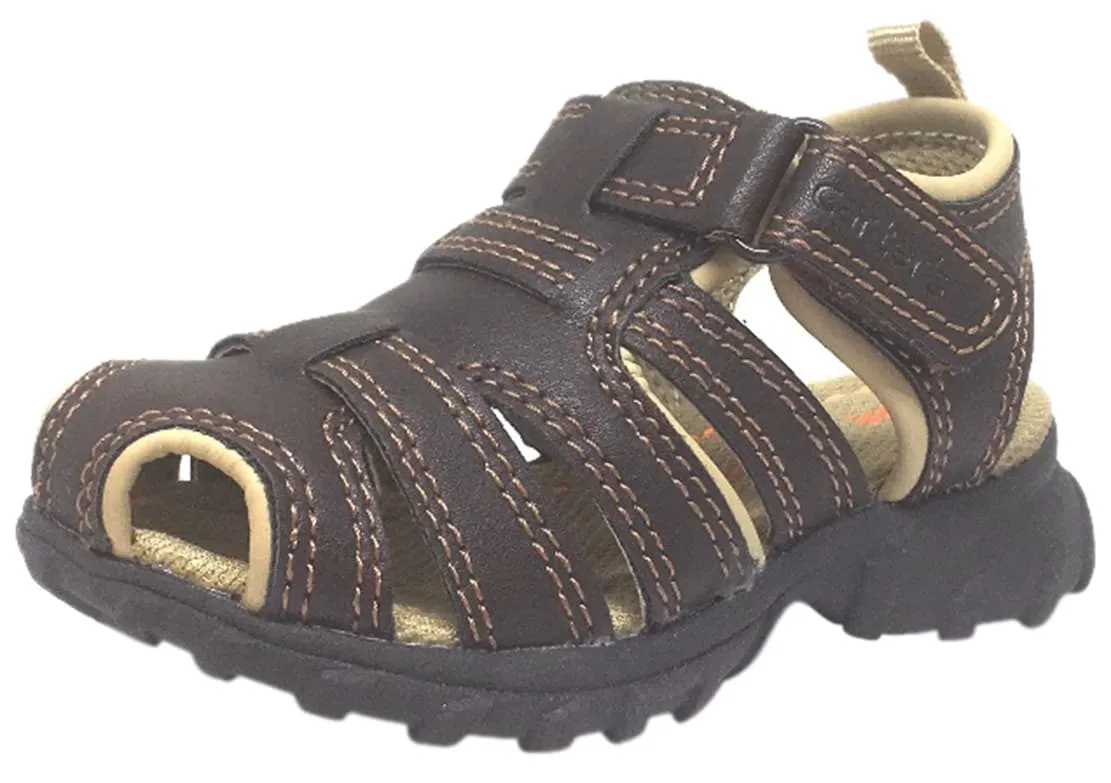 Carter's Boy's Warner's Brown Classic Fisherman Sandals