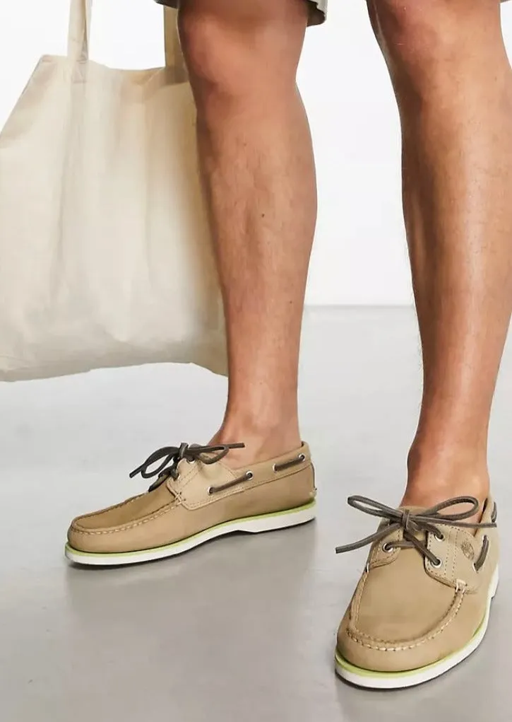 Classic Boat Shoe Light Brown Nubuck