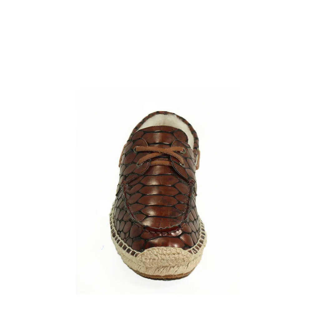 Costa Rica Croc Boat Shoes - Croc Brown