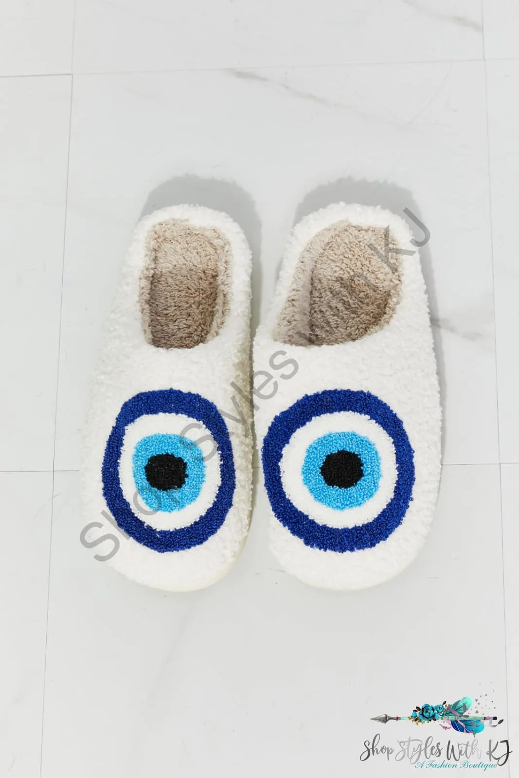 Eye Plush Slipper