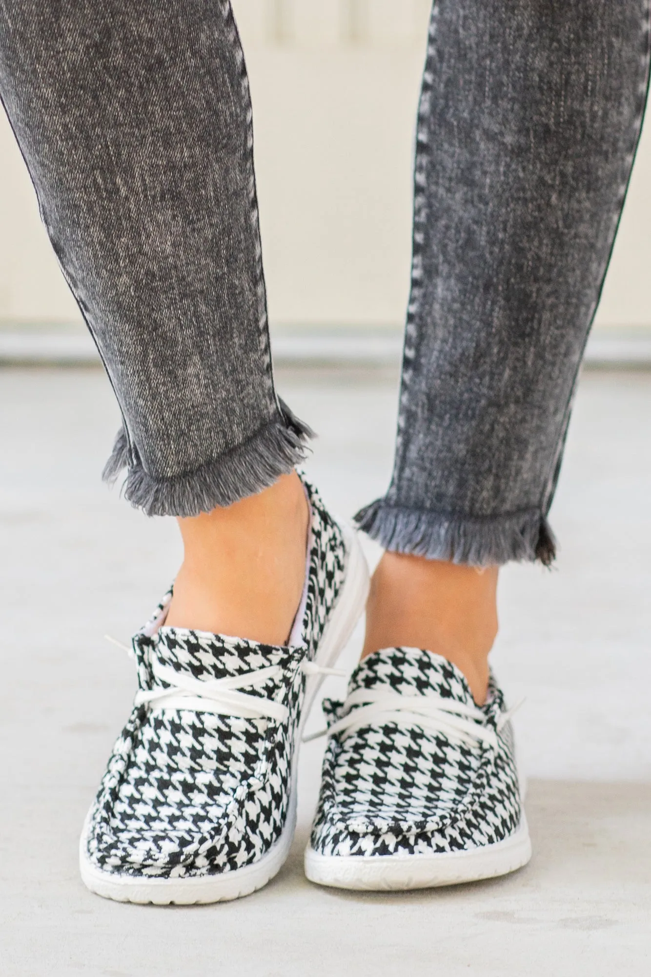 Gameday Hounds Tooth Sneakers