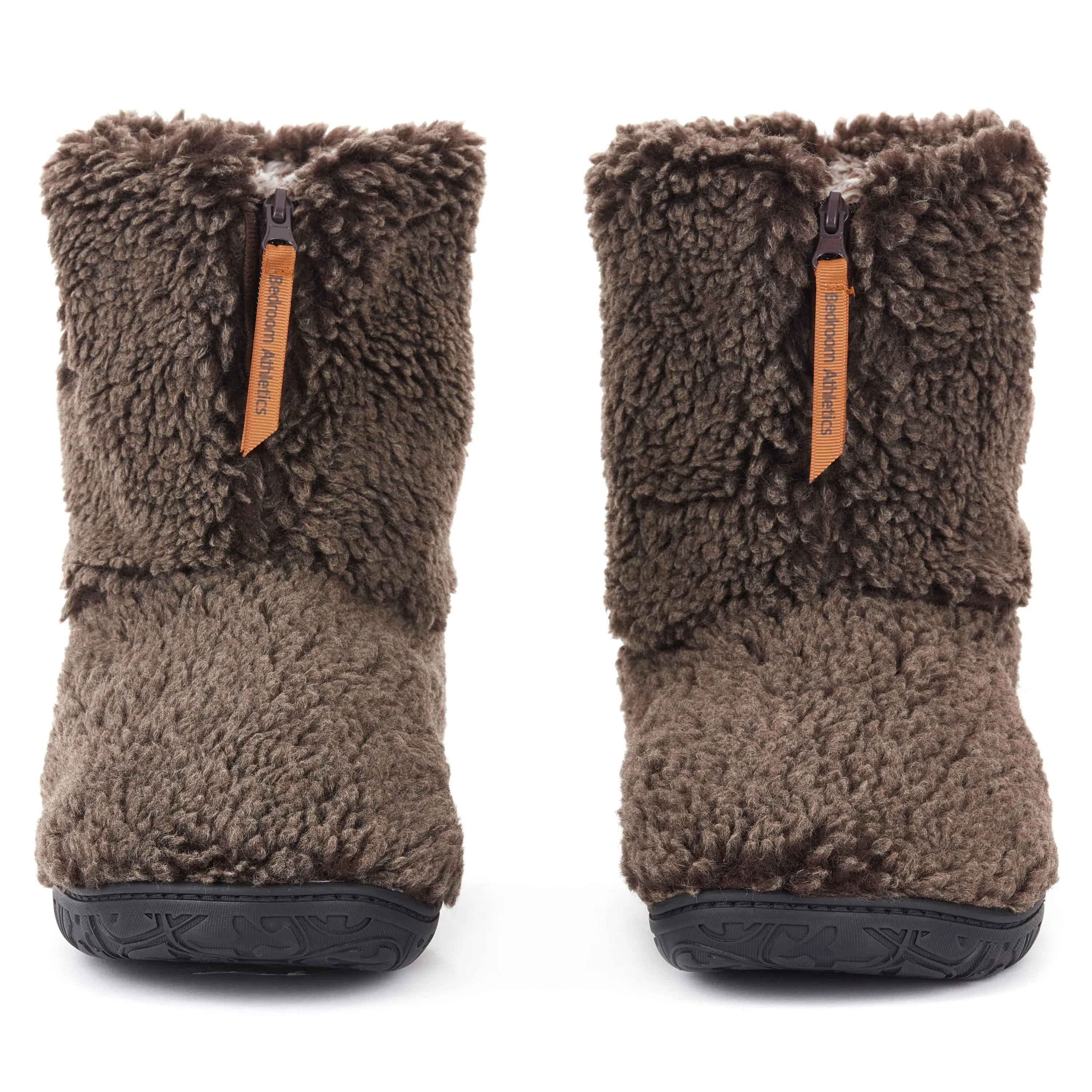 Gosling - Snow Tipped Sherpa Men's Slipper Boot - Washed Dark Chocolate