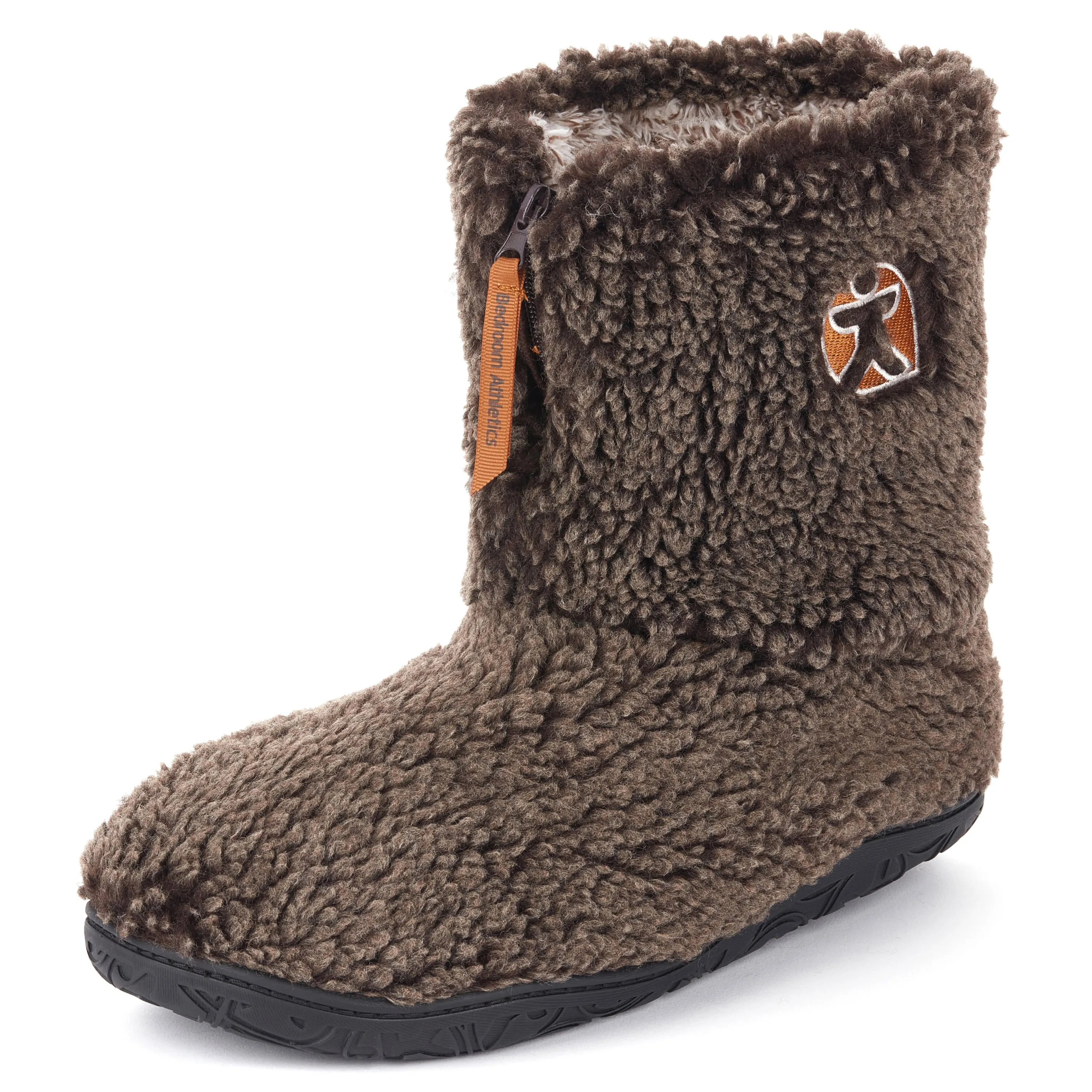 Gosling - Snow Tipped Sherpa Men's Slipper Boot - Washed Dark Chocolate