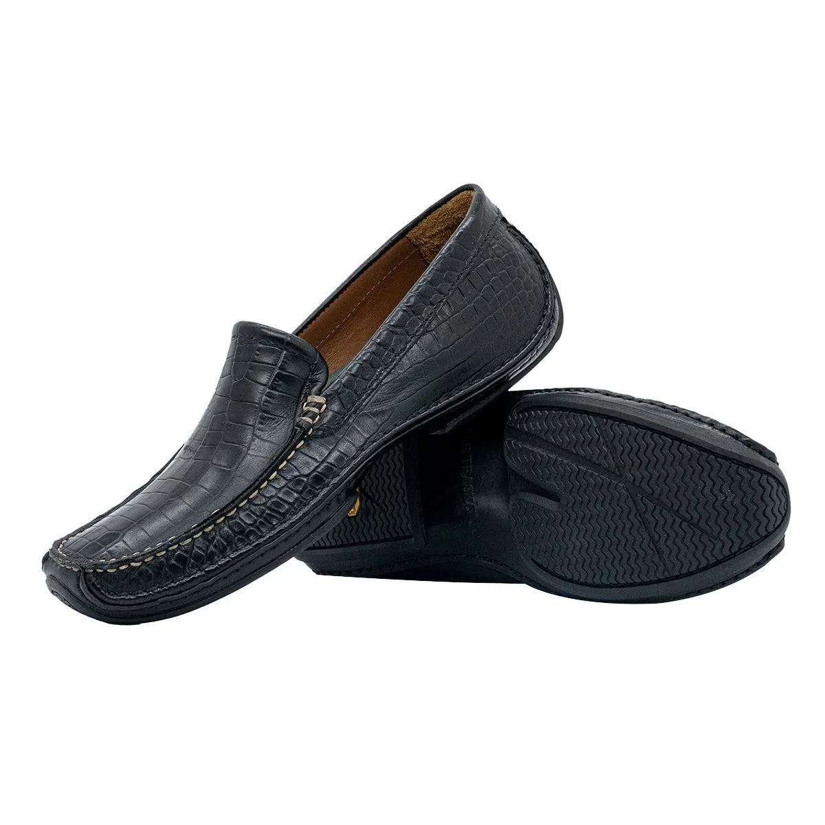 H.S. Trask & Co H.S. Trask & Croc Ballerinas Leather Black Colour For Women