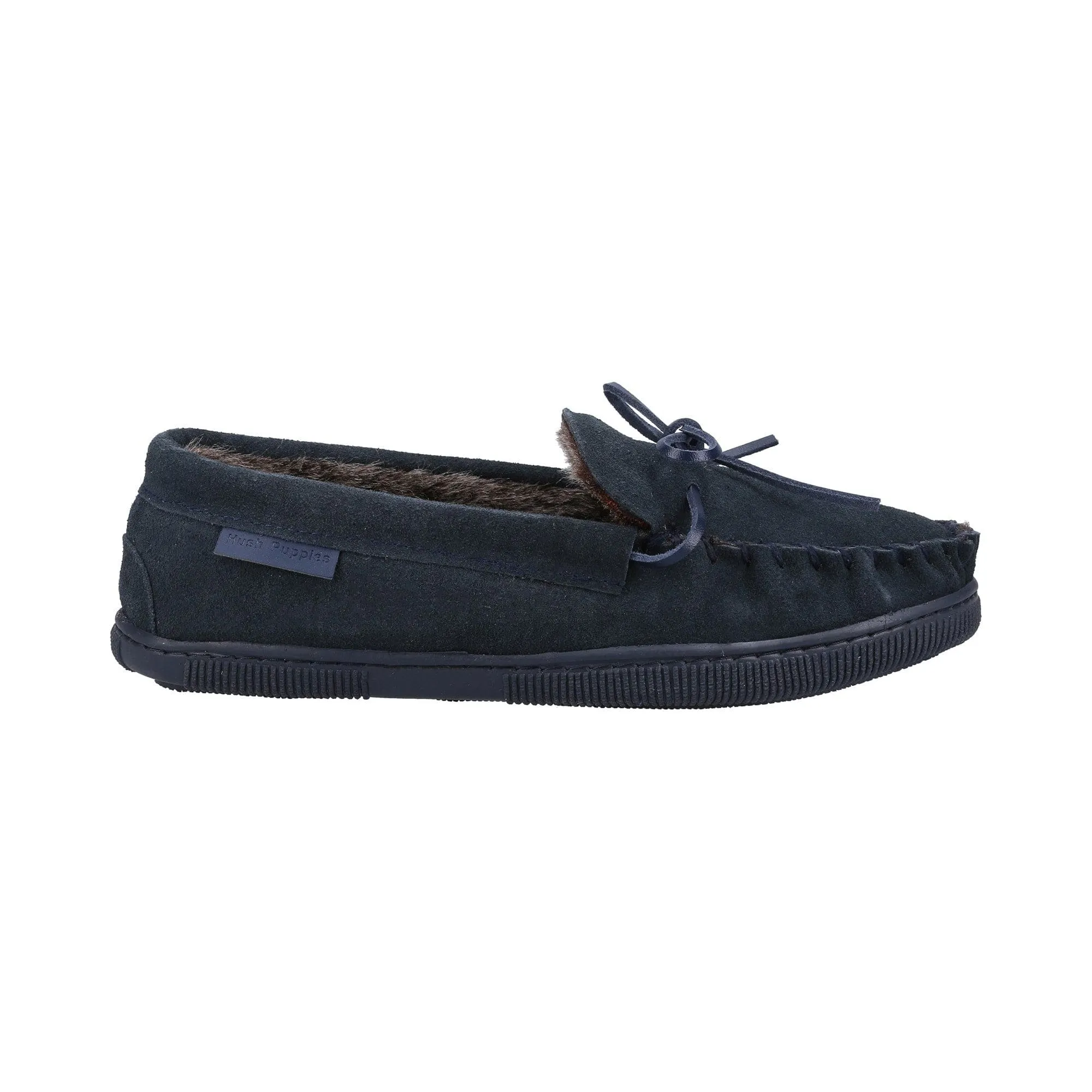 Hush Puppies Ace Mens Slipper - Navy