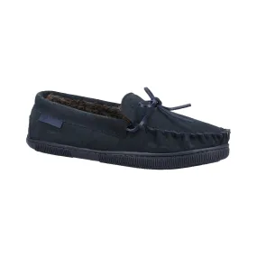 Hush Puppies Ace Mens Slipper - Navy