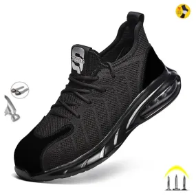 Indestructible Shoes Safety Work Sneakers Security Boots Electrician Welding Construction Shoes Men Black Winter Male Footwear