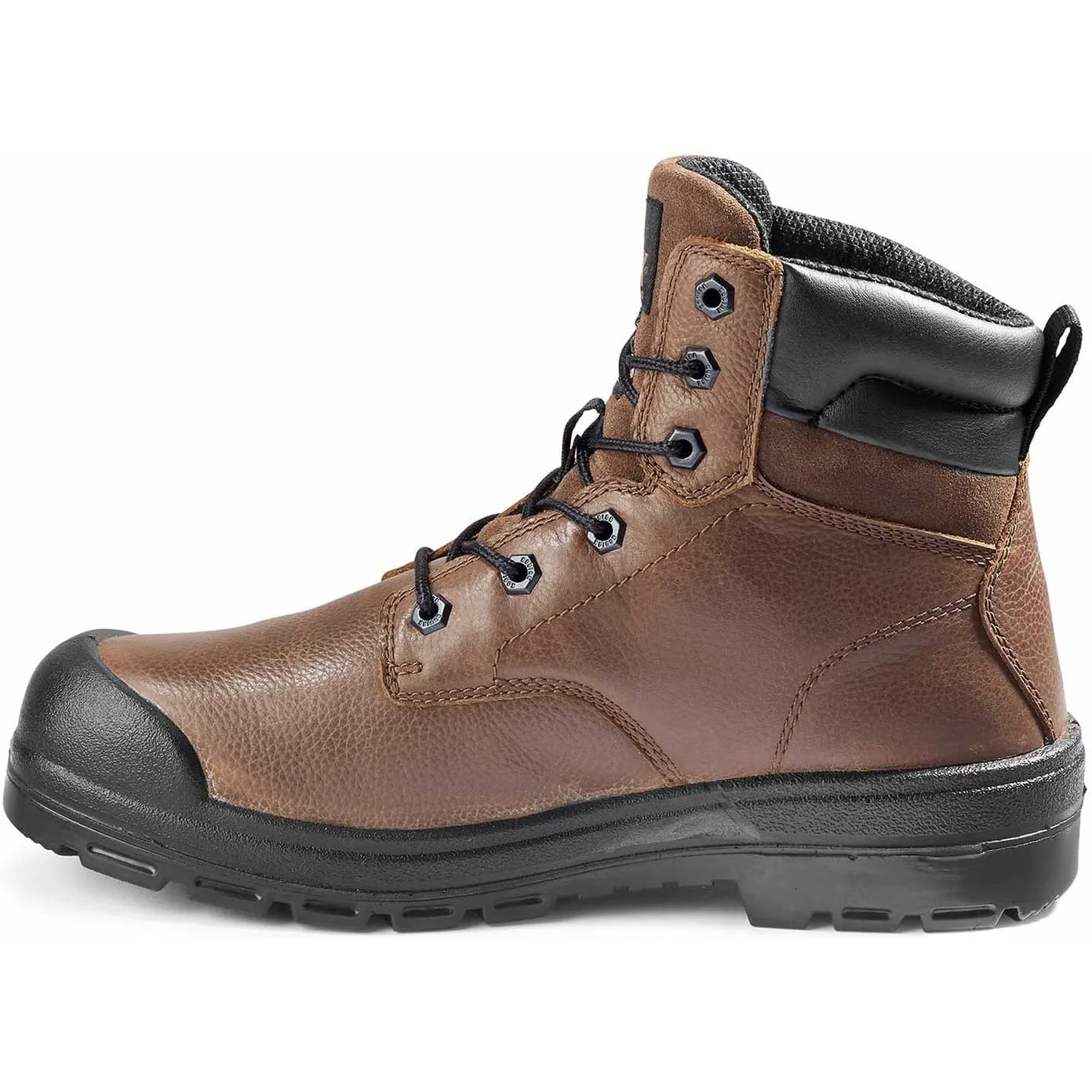 Kodiak Men's Greb 6" Steel Toe Slip Resist Safety Work Boot -Brown- 4TH4BN