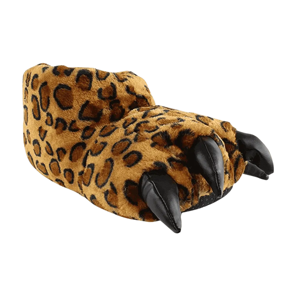 Leopard Claw Foot Slippers