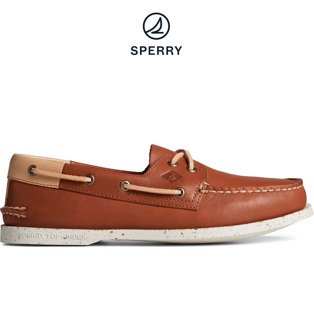 Men's Authentic Original™ Vegetable Re-Tanned Leather Boat Shoe Tan (STS24960)