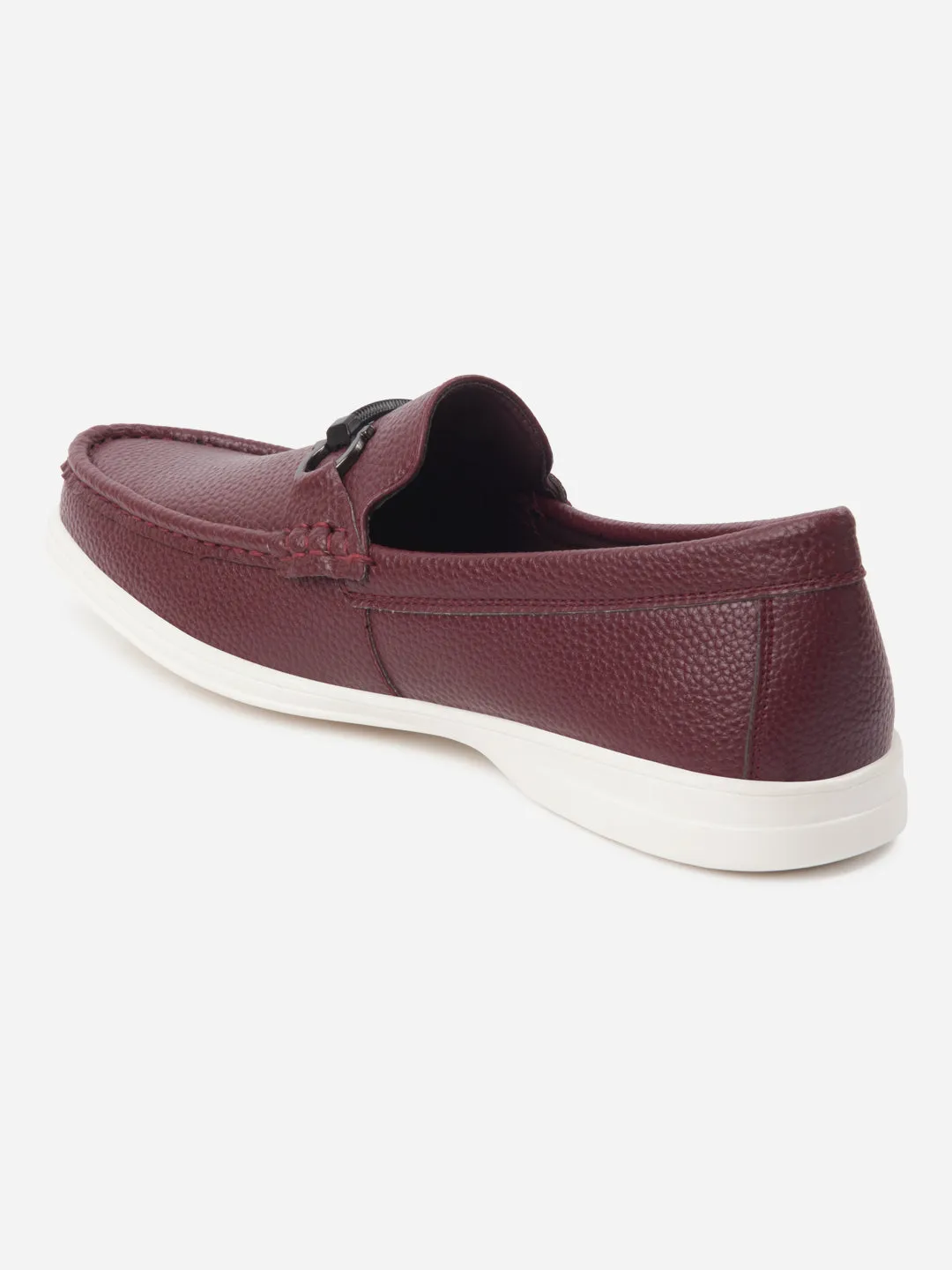 Men's Cherry Moc Toe Casual Loafer (IX4107)