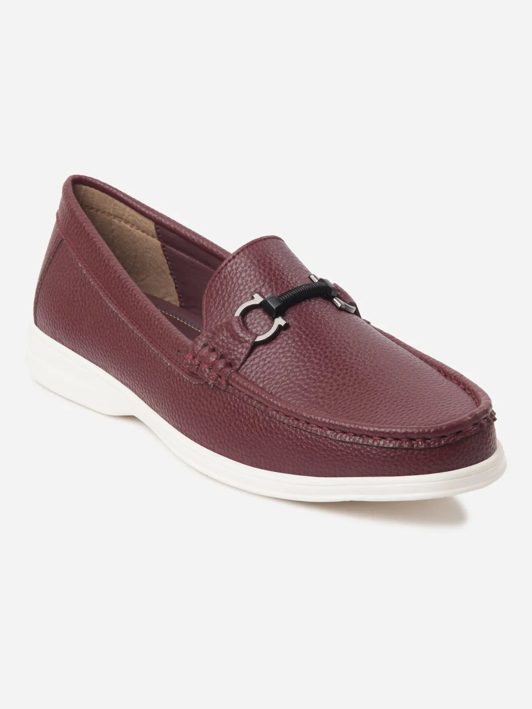 Men's Cherry Moc Toe Casual Loafer (IX4107)