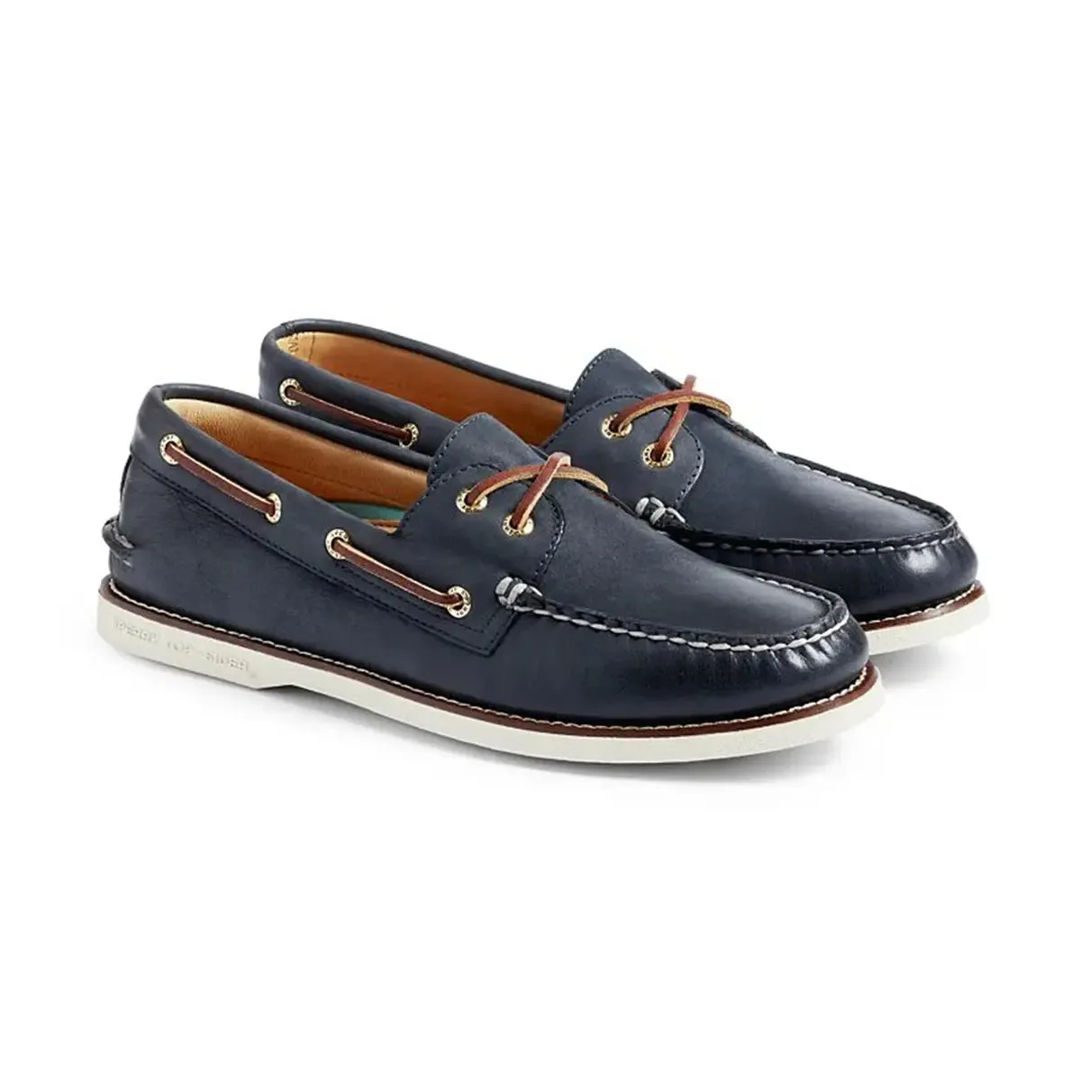 Navy Gold Cup Authentic Original Boat Shoe