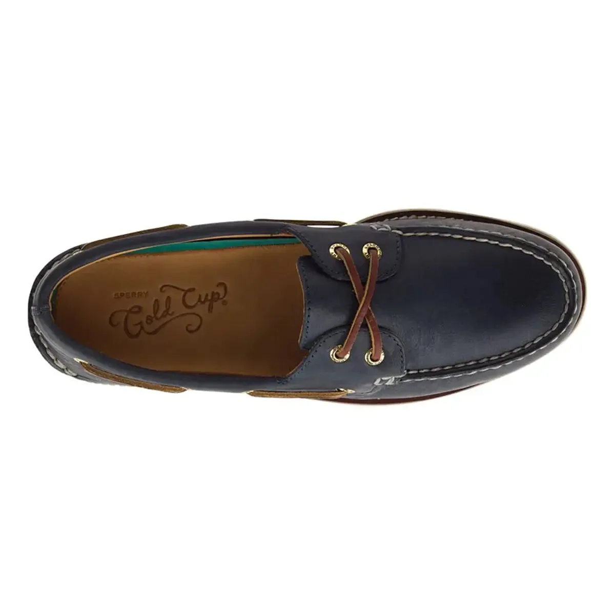 Navy Gold Cup Authentic Original Boat Shoe