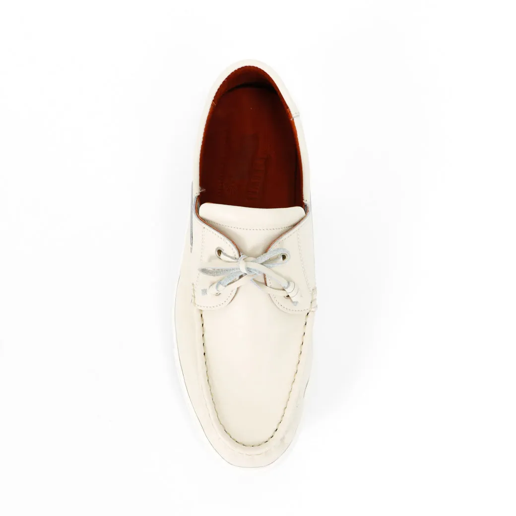 New York Boat Shoe Off White