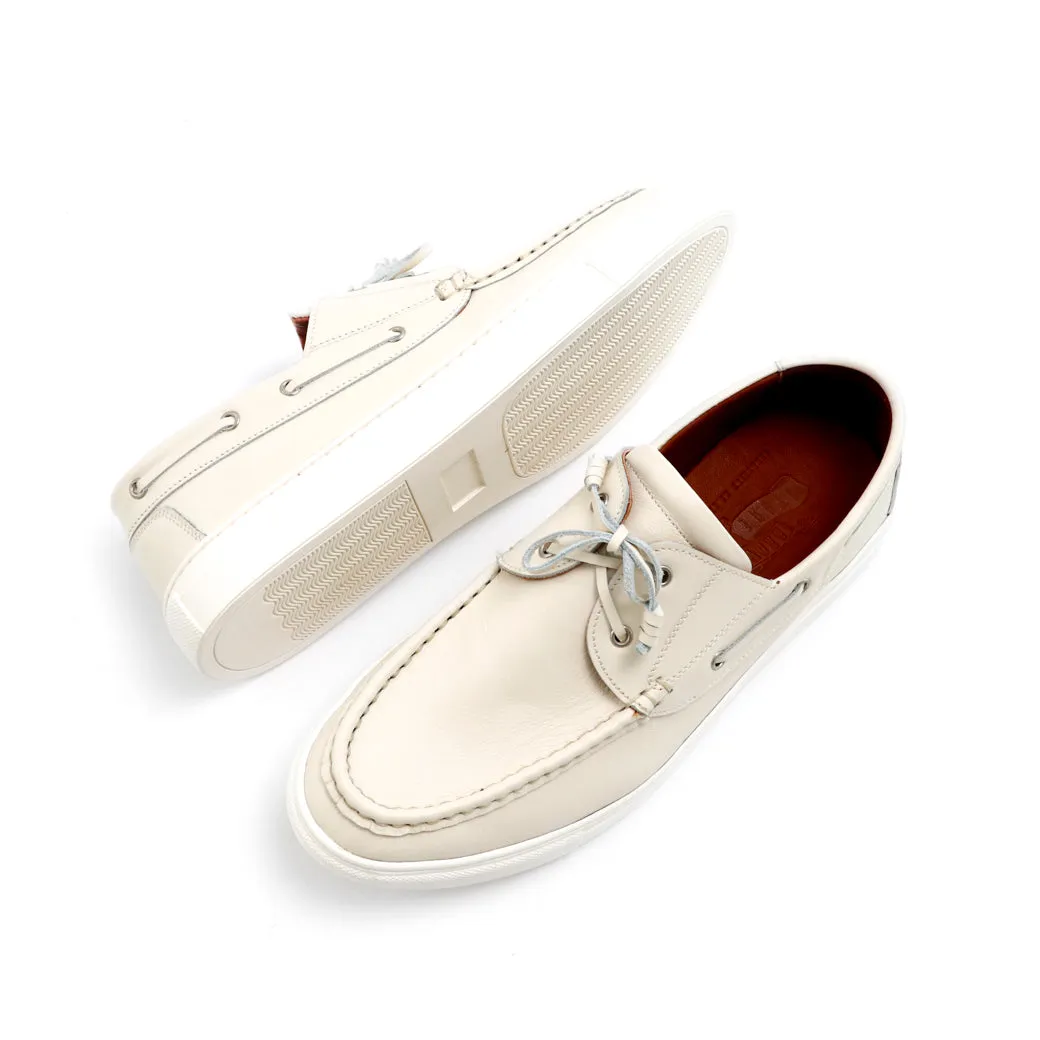 New York Boat Shoe Off White