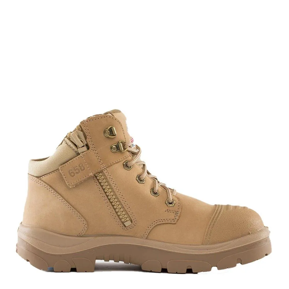 Parkes Zip: Scuff Cap Work Boots 312658