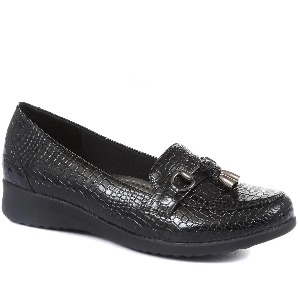 Patent Ladies Loafers - WK32023 / 319 104