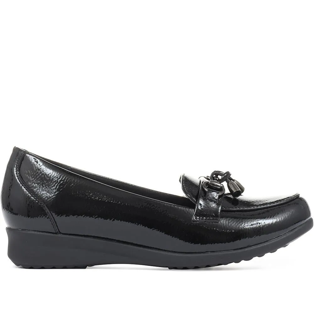 Patent Ladies Loafers - WK32023 / 319 104