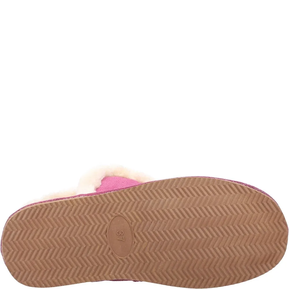 Pink Ashleigh Bootie Slippers