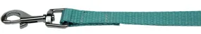 Plain Nylon Pet Leash 3-8in by 6ft Ocean Blue