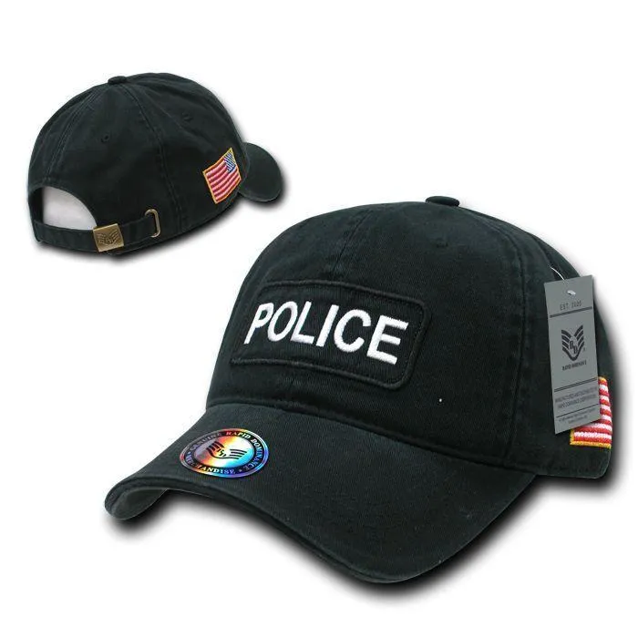 Rapid Dominance Flag Raid US USA Military Army Law Enforcement Embroidered Cotton Caps Hats