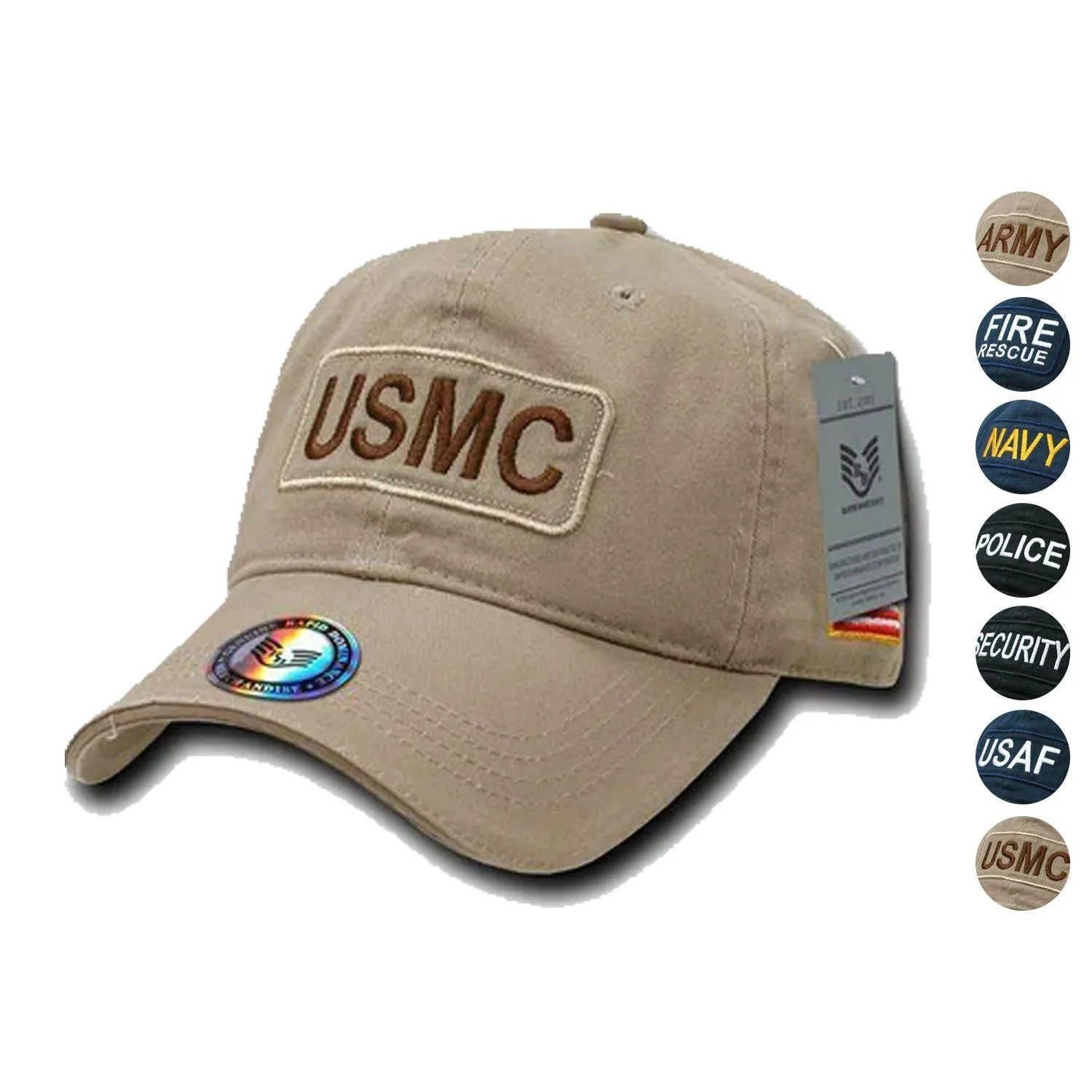 Rapid Dominance Flag Raid US USA Military Army Law Enforcement Embroidered Cotton Caps Hats