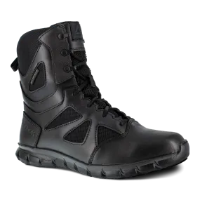 Reebok Sublite Cushion 8" Tactical Waterproof Boots with Side Zipper - RB806