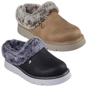 Skechers Ladies BOBS Keepsakes Lite Cozy Blend Slippers