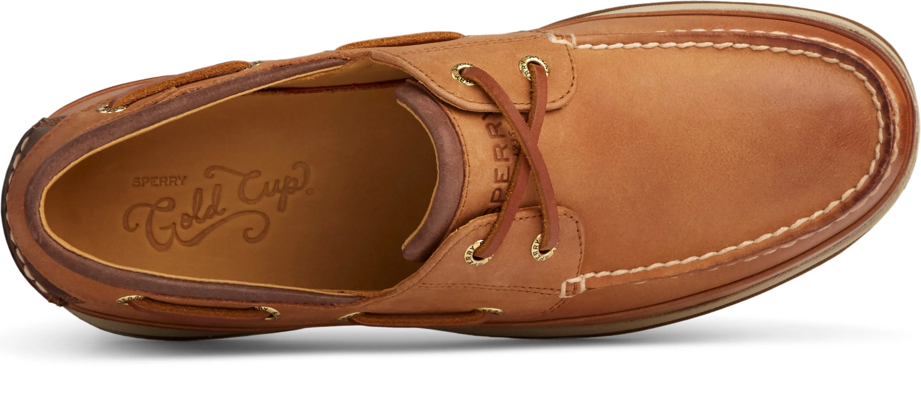 Sperry Men's Gold Boat W/ Asv in Cymbal