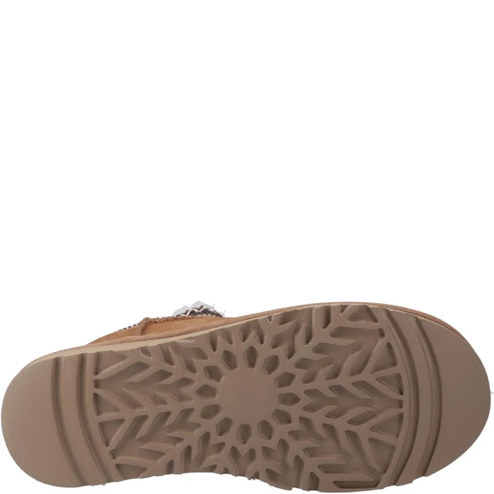 Tan Sloane Bootie Slippers