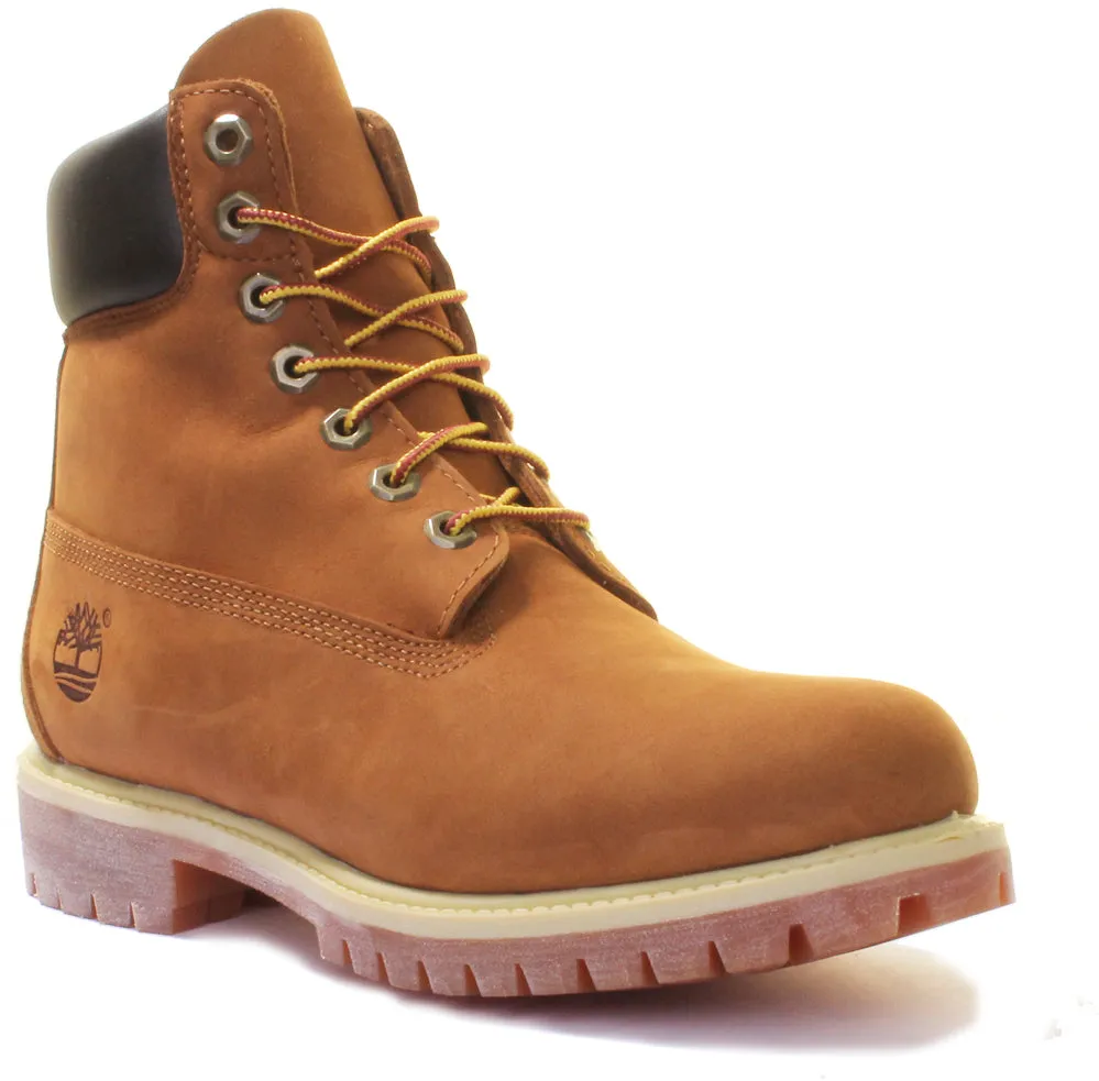 Timberland 6 Inch Ankle Boots In Rust For Rust