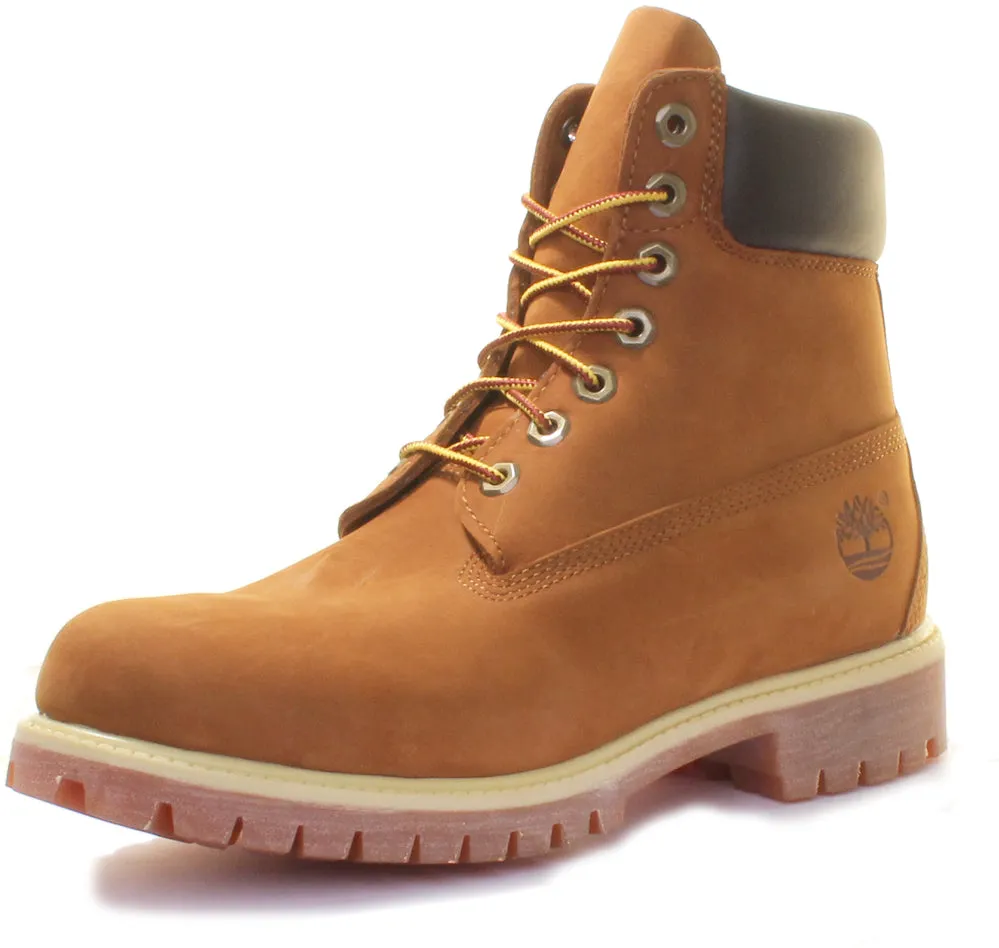 Timberland 6 Inch Ankle Boots In Rust For Rust