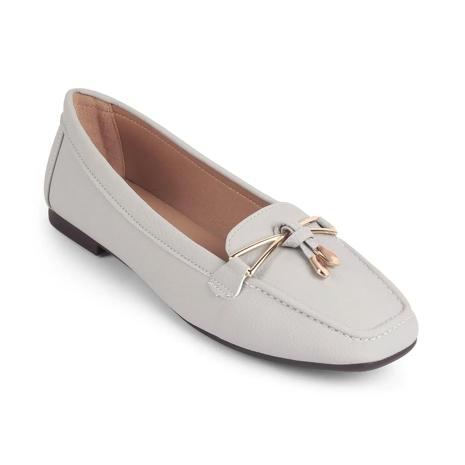 Tresmode Coyent Grey Women's Casual Loafers